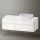 Duravit Zencha jobbos alsószekrény 130, fiókrendező nélkül, fehér üveg/matt fehér ZE4827064840000