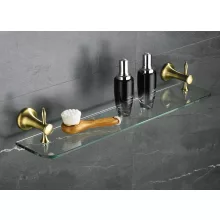 Ferro Antica üvegpolc, antik bronz AAI13BR