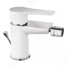   Ferro Adore bidé csaptelep automata leeresztővel, króm/fehér BDR6