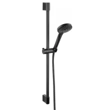   Ferro Horn 3 funkciós zuhanyszett,  72 cm zuhanytartó rúddal, fekete N370BL-B