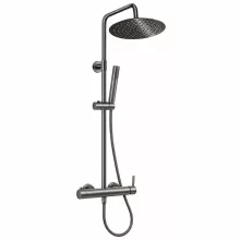  Ferro Ciriculus esőztető zuhanyrendszer, gun metal NP85-BCK7UGM