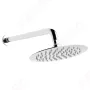 Ferro Slimline ívelt 20 cm fejzuhany zuhanykarral, króm NPT11