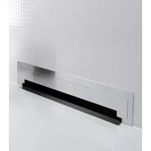   Ferro WALL SLIM rozsdamentes fali zuhanyfolyóka polírozott ráccsal 30 cm rozsdamentes acél OLWS1