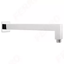   Ferro Szögletes fali zuhanykar fejzuhanyhoz 35 cm, króm RN350K