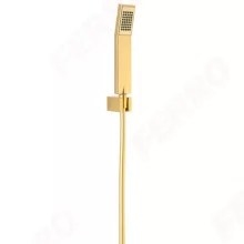   Ferro Jive kádszett 150 cm hosszú zuhanycsővel, arany U155G