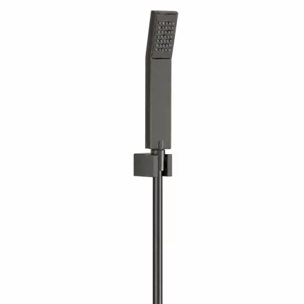 Ferro Jive kádszett 150 cm hosszú zuhanycsővel, gun metal U155GM