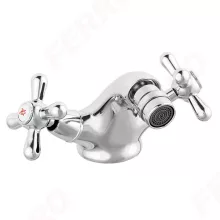 Ferro Retro New két gombos bidé csaptelep, króm XD6