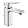 Grohe Cubeo hidegindítású mosdócsaptelep  S méret, húzórudas leeresztőgarnitúrával, króm 1017300000