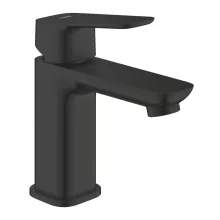   Grohe Cubeo  hidegindítású mosdócsaptelep click-clack leeresztővel S méret, matt fekete 1017322430