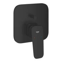   Grohe Cubeo Egykaros falsík alatti keverő 2-utas váltóval, matt fekete 1017782430