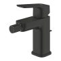 Grohe Cubeo Egykaros bidé mixer csaptelep S méret, húzórudas leeresztővel, matt fekete 1018102430