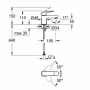 GROHE QuickFix Dice XS egykaros mosdócsaptelep króm, leeresztő nélkül, króm 1018550000