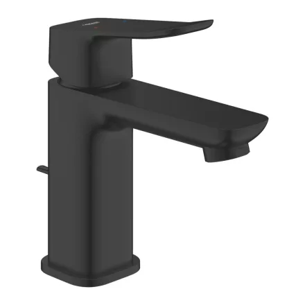 Grohe Dice S mosdócsaptelep húzórudas leeresztővel, matt fekete 1018562430
