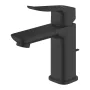 Grohe Dice S mosdócsaptelep húzórudas leeresztővel, matt fekete 1018562430