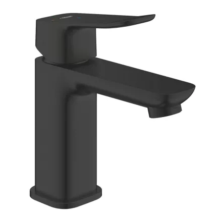Grohe Dice S hidegindítású mosdócsaptelep click-clack leeresztővel, matt fekete 1018612430
