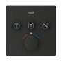 Grohe Grohtherm Smartcontrol falba süllyesztett termosztátos keverő 3 fogyasztóhoz, fantom fekete 102167KF00