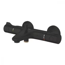   Grohe Grohtherm 800 termosztátos kádcsaptelep, matt fekete 1022032430