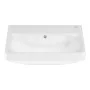 Grohe Euro Ceramic 55 fali mosdó túlfolyóval, antibakteriális felület, alpin fehér