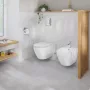 Grohe Euro Ceramic fali bidé csaplyukkal és HyperClean felületbevonattal alpin fehér 102487SH00