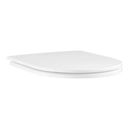 Grohe Euro Ceramic Duroplast WC ülőke – termékfotó alpin fehér