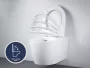 Grohe Euro Ceramic vékony Duroplast WC ülőke lágy záródással, alpin fehér