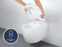 Grohe Euro Ceramic vékony Duroplast WC ülőke lágy záródással, alpin fehér