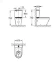 Grohe Euro Ceramic hátsó bekötésű monoblokkos WC tartály alpin fehér