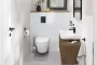 Grohe Euro Ceramic kompakt fali WC szett Triple Vortex öblítéssel és soft-close ülőkével, alpin fehér 102509SH00