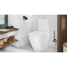 Grohe Euro Ceramic monoblokkos WC szett alsó bekötésű tartállyal és duroplast ülőkével alpin fehér 102513SH00