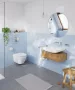 Grohe Solido 5 az 1-ben WC szett Euro Ceramic csészével ülőkével és Arena Cosmopolitan króm nyomólappal 102514SH00