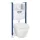 Grohe QuickFix Solido Euro Ceramic WC-készlet 5 az 1-ben Vortex öblítésű fali WC fehér