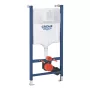 Grohe Solido Compact 5 az 1-ben WC szett tartállyal, fali WC-vel és króm nyomólappal
