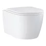 Grohe Solido Compact 5 az 1-ben WC-szett tartállyal, fali WC-vel, matt fekete nyomólappal 103847SH00