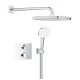 Grohe Grohtherm Rejtett zuhanyrendszer Tempesta 250 Cube-val, króm 1039950000