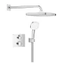 Grohe Grohtherm Rejtett zuhanyrendszer Tempesta 250 Cube-val, króm 1039950000