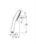Grohe QuickFix Vitalio Comfort 110 két funkciós kézizuhany 1053162431