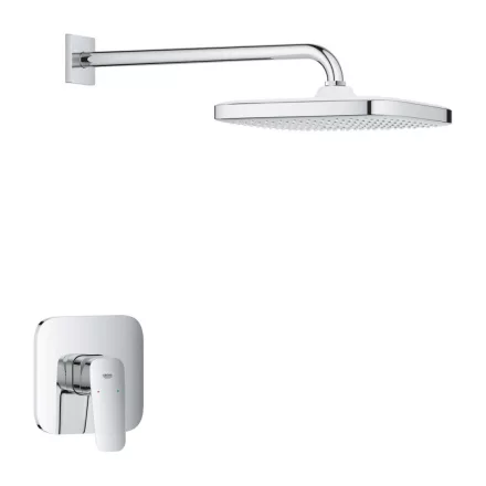 Grohe Cubeo Zuhanyrendszer Tempesta 250 fejzuhannyal, króm 1053340000