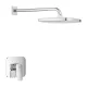 Grohe Cubeo Zuhanyrendszer Tempesta 250 fejzuhannyal, króm 1053340000