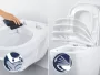 Grohe Bau Ceramic vékony duroplast WC ülőke lecsapódásgátlóval és gyorskioldó funkcióval fehér 112946SH00