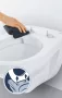 Grohe Bau Ceramic vékony duroplast WC ülőke gyorskioldó funkcióval fehér 112947SH00