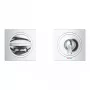 Grohe Allure S 2-lyukas fali mosdócsaptelep, króm 19309002