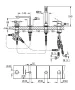 Grohe Allure kádperembe építhető csaptelep, rose arany 19316DA1