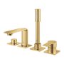 Grohe Allure kádperembe építhető csaptelep, arany 19316GL1