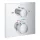 Grohe Allure termosztátos zuhanycsaptelep 2 fogyasztóhoz, zuhanyváltóval, króm 19446002