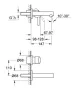 Grohe Concetto 2-lyukas mosdócsaptelep 19575001