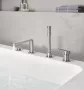 Grohe Lineare 4-lyukas egykaros kádkombináció, króm 19577001