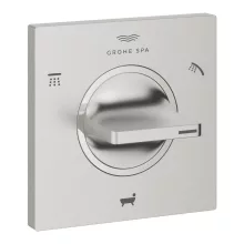   Grohe Allure 3-utas irányváltószelep, rozsdamentes acél hatású 19590DC1