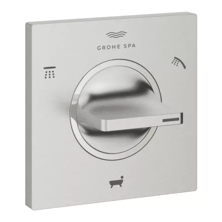 Grohe Allure 3-utas irányváltószelep, rozsdamentes acél hatású 19590DC1