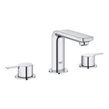   Grohe Lineare kétkaros 3-lyukas mosdócsaptelep M-es méret, króm 20304001