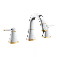   Grohe Grandera 3-lyukas mosdócsaptelep M-es méret, króm/arany 20624IG0